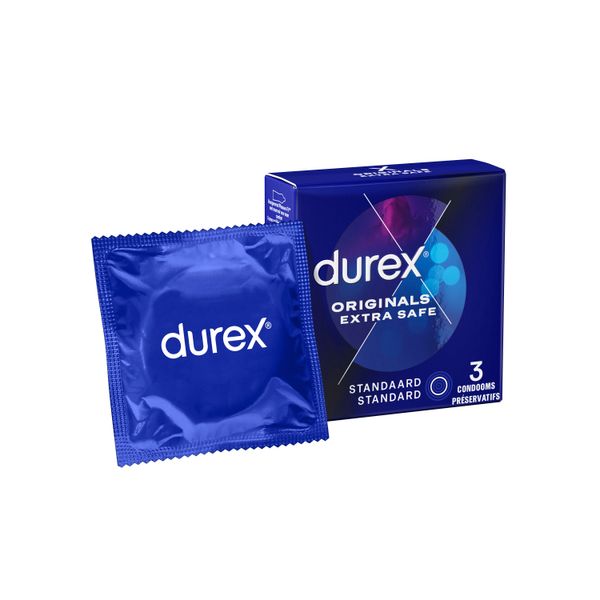 Durex Originals Extra Safe voorkant 3 stuks
