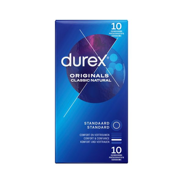 durex classic natural voorkant 10 stuks