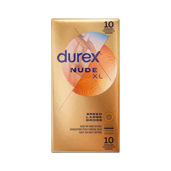Durex Nude XL voorkant 10 stuks