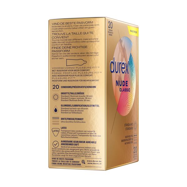 Durex Nude Classic 20 angle