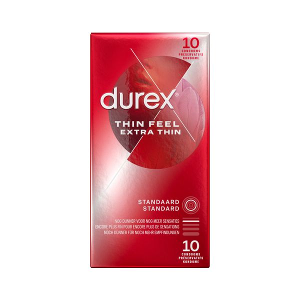 Durex Thin Feel Extra Thin voorkant 10 stuks