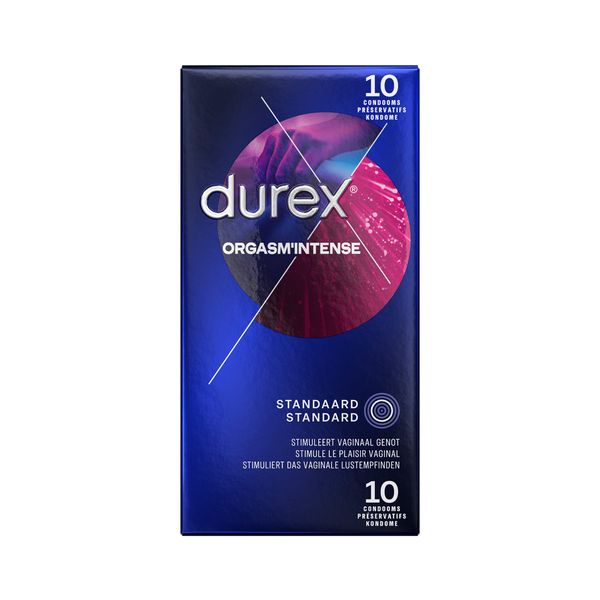 Durex Orgasm'Intense voorkant 10 stuks